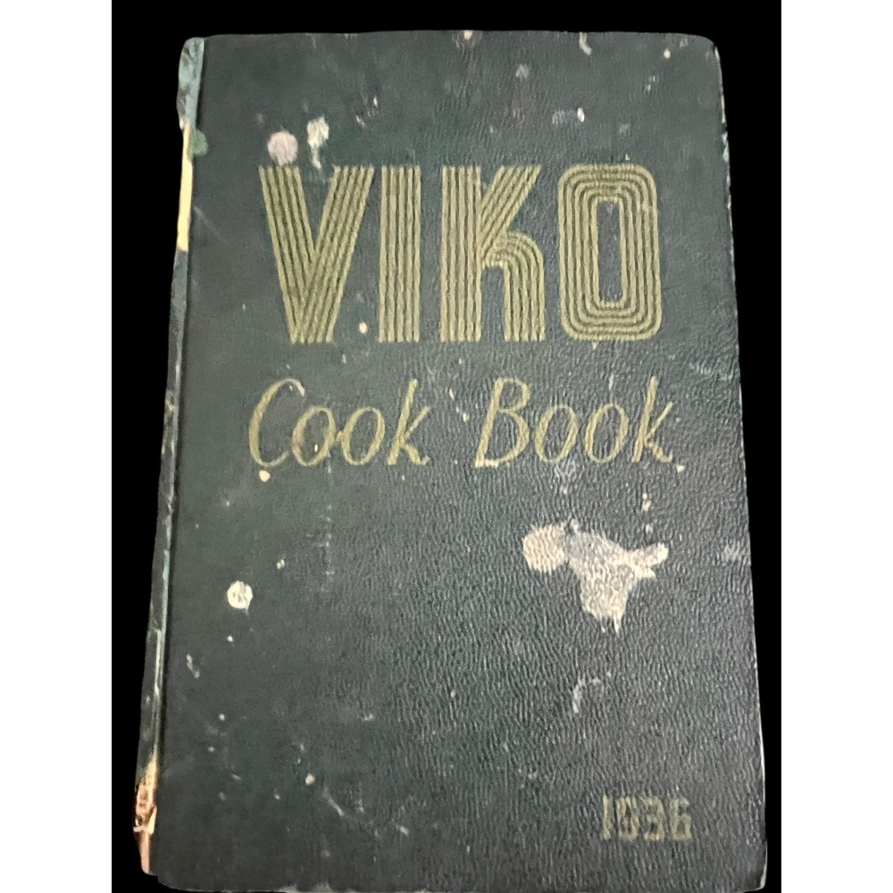 Vintage 1936 VIKO Cook Book Metropolitan Rumford Modern Methods Lot of 3